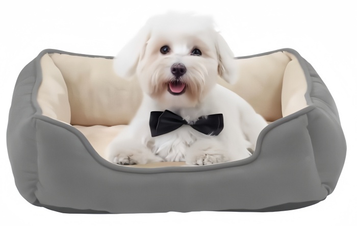 Easy Clean Giant Dog Bed Detachable Wash Plush square Dog Cushion Bed For Large Dog 