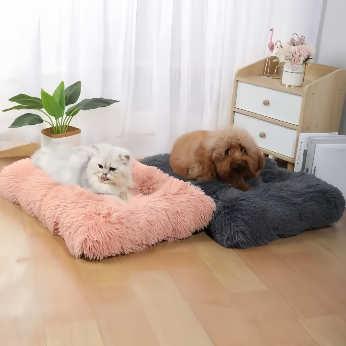 Fashionable Washable High Quality Plush Dog Bed Sofa For Dog and Cat Sleeping 