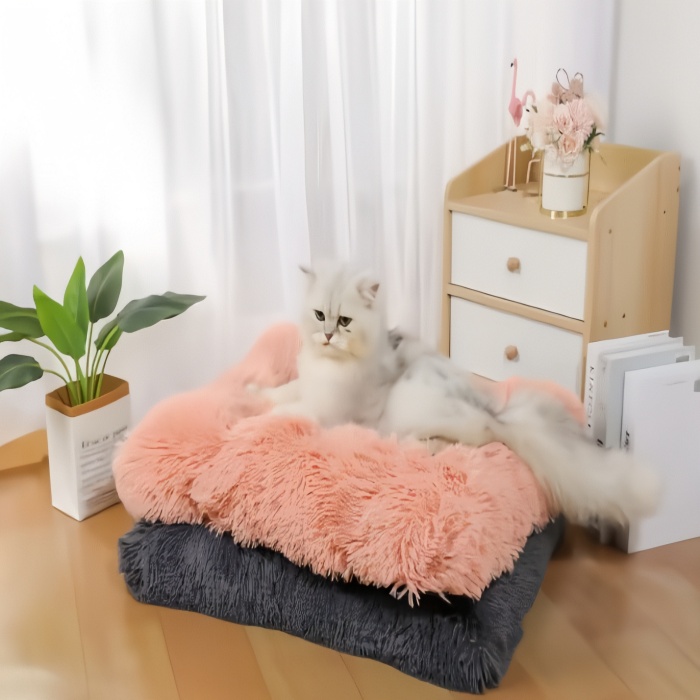Fashionable Washable High Quality Plush Dog Bed Sofa For Dog and Cat Sleeping 